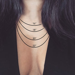 Dainty Location Necklace