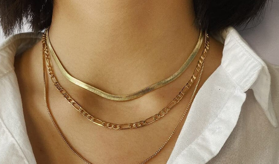 Snake Chain Necklace / Choker (3 NEW SIZES!) - Jewels by Durrani