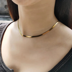 Snake Chain Necklace / Choker (3 NEW SIZES!)