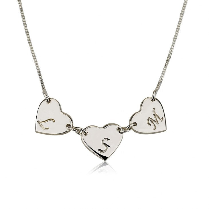 Linked Hearts Necklace