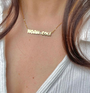 Double Name Necklace