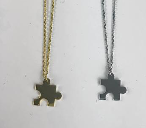 Puzzle Piece Stainless Steel