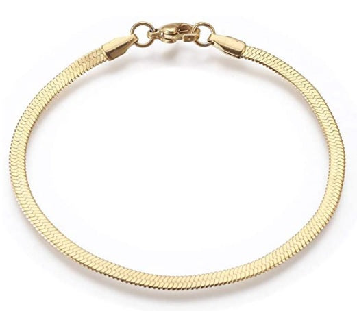Snake Chain Bracelet (3 sizes!)
